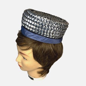 Vintage Pillbox Hat Blue - Etsy - Page 3 display picture 3