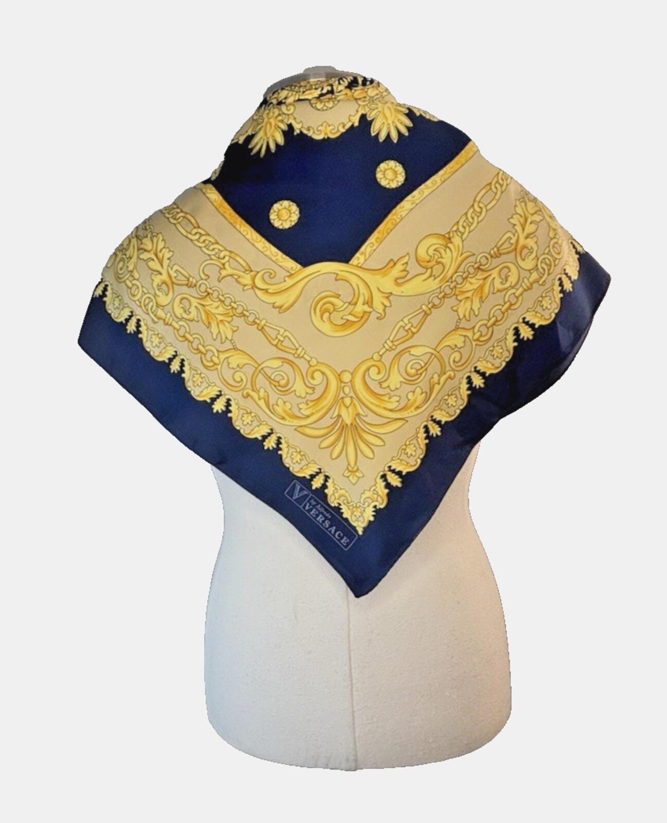 Vintage versace scarf - Etsy 日本