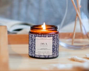 Editable Candle Label Templates with Canva Luxury Candle Label Template Personalized Candle Label Template Minimalist Candle Label DIY