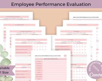 Employee Performance Evaluation Form for Employee Review Performance Template for Employee Performance Evaluation of Employee Performance