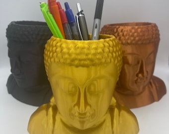 3D gedruckter Buddha Bleistifthalter