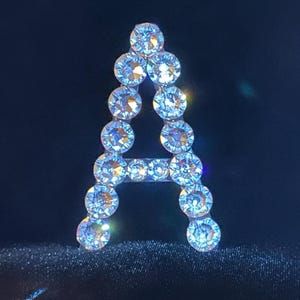 Letras e números autênticos Swarovski MsBLING® (decalque/emblema autoadesivo, número de caixa de correio, ETC.)