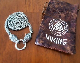 OIDEA Heren Viking wolfskop halsketting: wolf hoofd Thors hamer hanger met O ketting wolfshond drakentand Nordic Viking sieraden cadeau voor mannen vriend vader, Roestvrij staal, Geen edelsteen OIDEA Heren Viking wolfskop halsketting: wolf hoofd Thors hamer hanger met O ketting wolfshond drakentand Nordic Viking sieraden cadeau voor mannen vriend vader, Roestvrij staal, Geen edelsteen