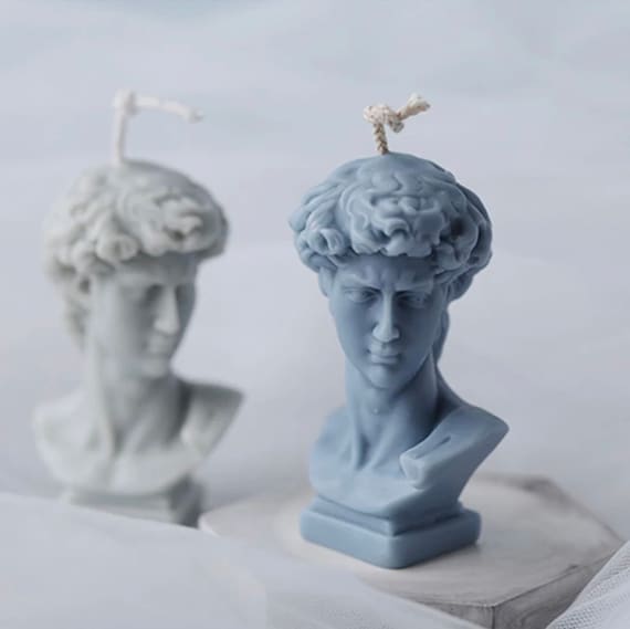 3D santo padre gesù cristo statua maria candela profumata intonaco stampo in silicone ritratto fai da te stampo candela