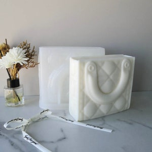 Designer Purse / Bag / Handbag Silicone Mold for Candle Making, Chocolate, Resin and DIY crafts!