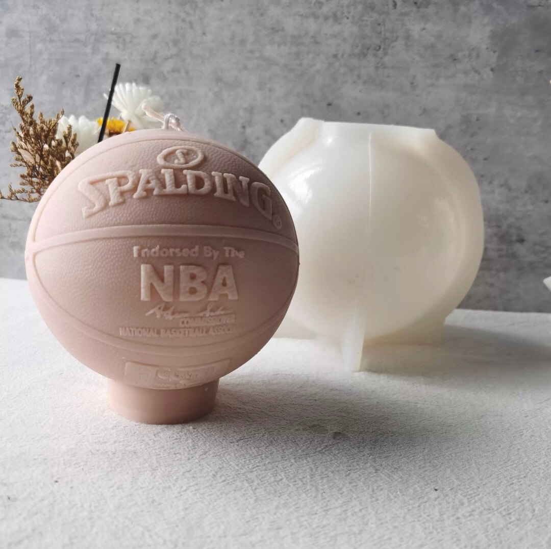 Basketball Candle / Chocolate Silicone Candle Mold Etsy