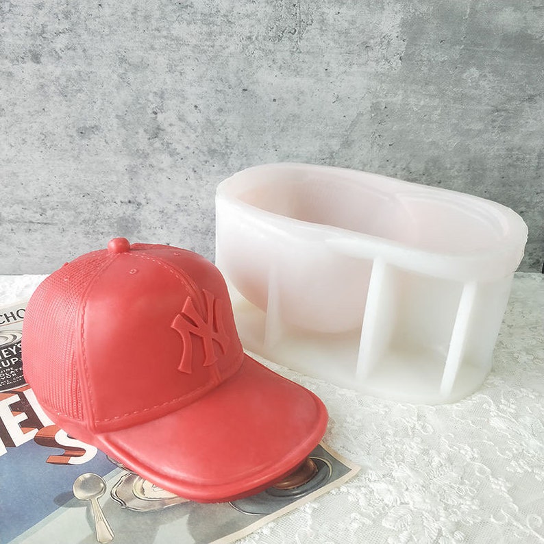 Yankees Hat Silicone Candle Mold / Sports / Candle Making / Etsy