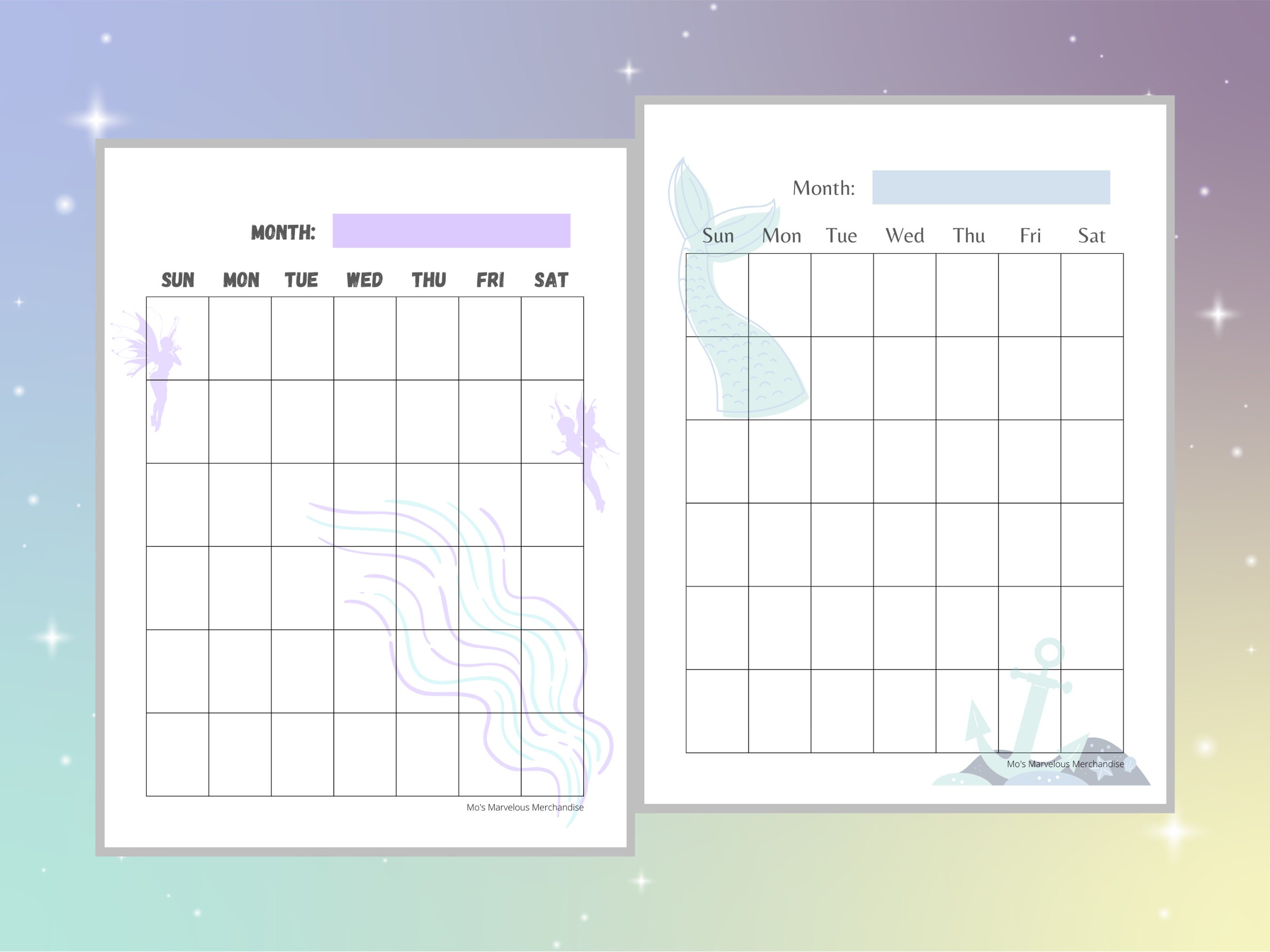 blank-printable-monthly-fantasy-calendar-pack-etsy