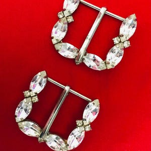 Vintage Crystal Belt Buckle + Retro Sash Belt Buckle + Vintage Crystal Fashion Accessories + Crystal Sash Belt Buckle + Diamonte Buckle