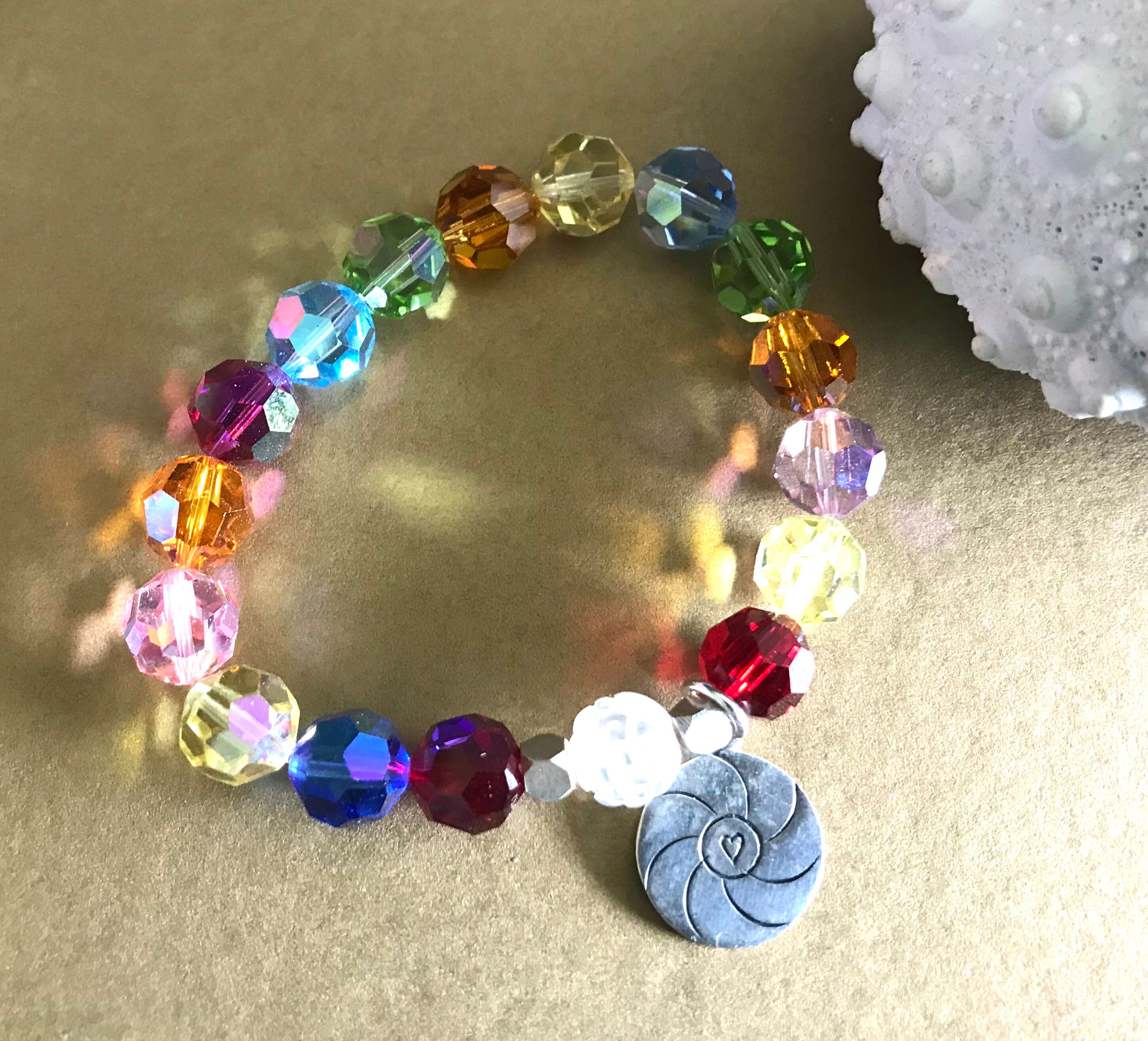 Amethyst Eye Crystal Suncatcher Rainbow Prism – Deena's