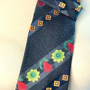 100% Silk Designer Tie + Designer Silk Necktie + Silk Shop London Designer Silk Tie + Vintage Ties for Men  + Men’s Silk Tie Made in London