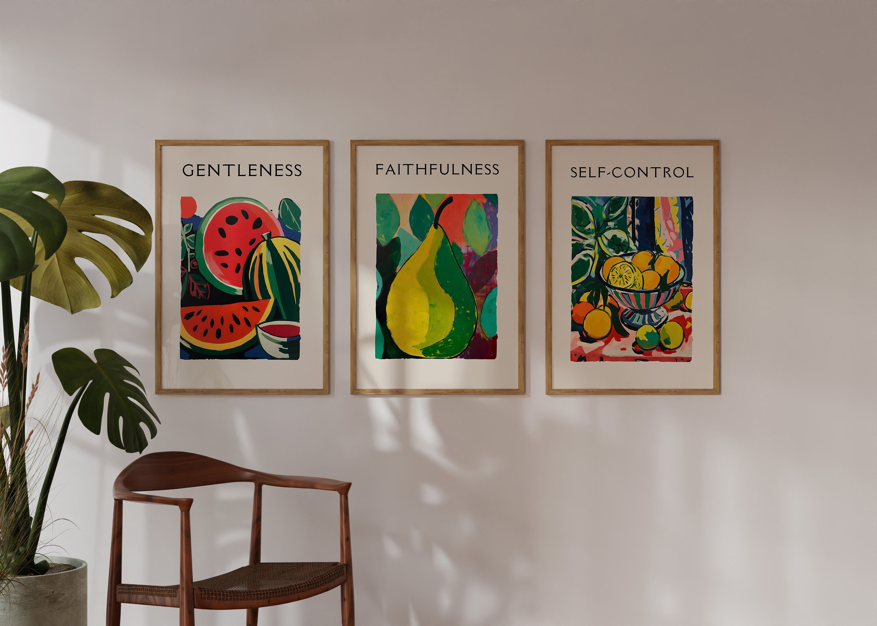 Fruit of the Spirit Gallery (Set of 9) — Olkening Press | Digital Prints
