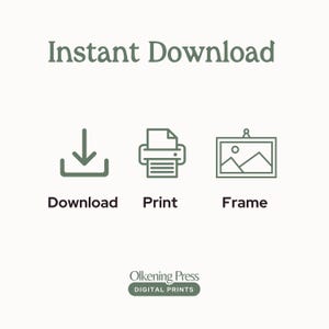 Retro Christian Wall Art Bundle: Bible Verse Prints (Digital Download) image 2