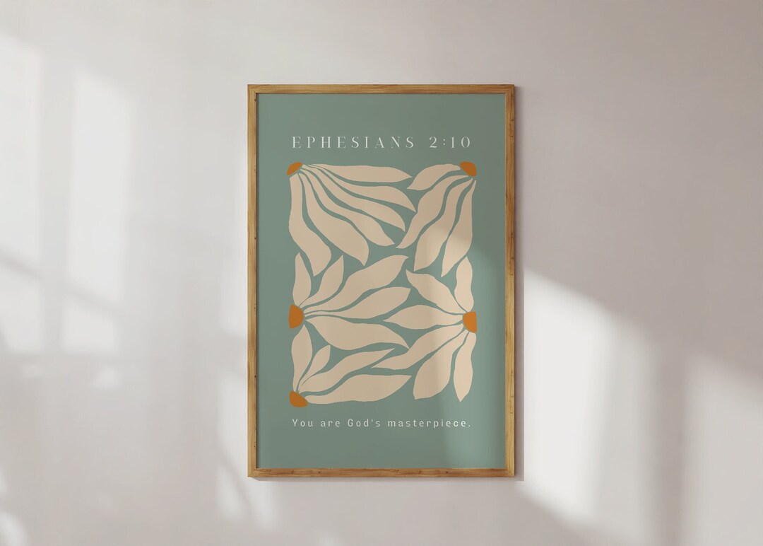 Ephesians 2 10 God S Masterpiece Digital Print Etsy Ephesians 2 10 God S Masterpiece Digital Print Etsy