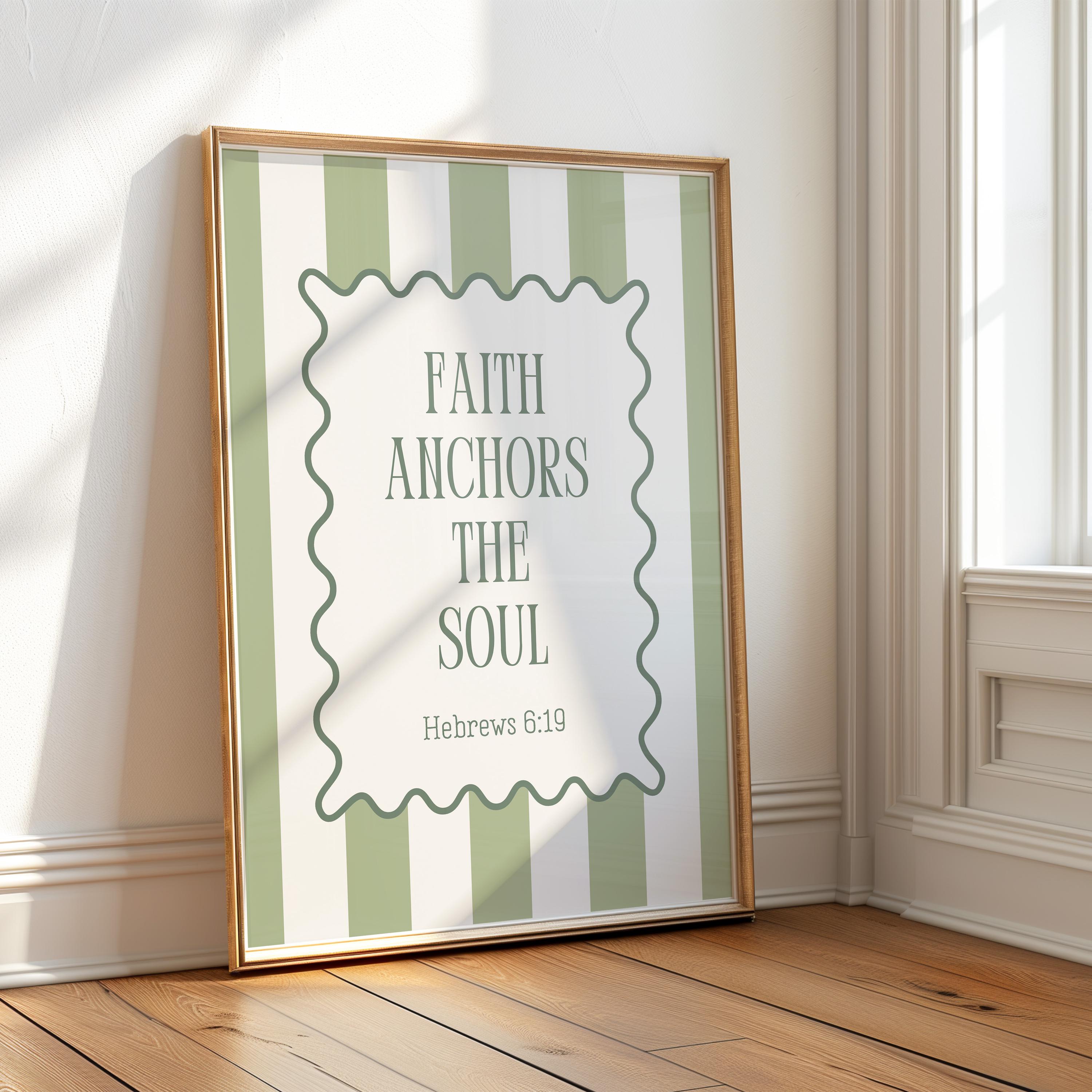 Coastal Christian Wall Art Set: Sage Green Bible Verse Prints (digital ...