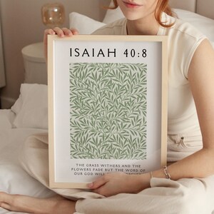 Sage Green Christian Wall Art Set: Bible Verse Prints (digital Download ...