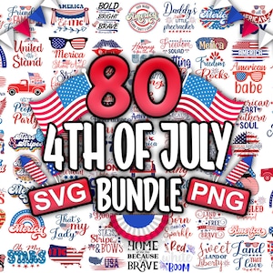 4th of July svg Bundle patriotic svg america svg USA svg fourth of july svg independence day Country svg png T shirt designs Cut File Cricut