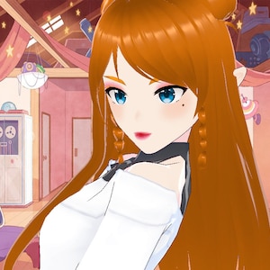 VRoid texture - Cute Pink Makeup
