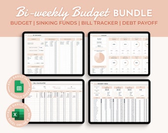 Modèles de Budget, Budget Mensuel, hebdomadaire, Annuel, Suivi