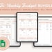 Bi-Weekly Budget by Paycheck Spreadsheet Bundle, Zero Based Budget, Sinking Funds Tracker, Bill Tracker, Google Sheets, Digital Budget