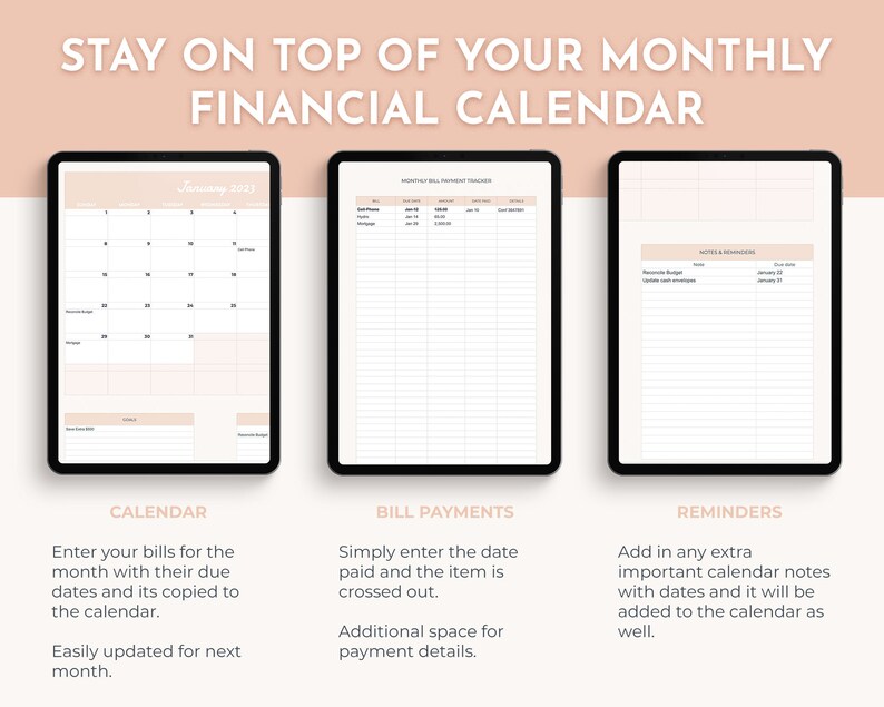 Weekly Paycheck Budget Spreadsheet All In One Ultimate Etsy Weekly paycheck budget spreadsheet all in one ultimate etsy