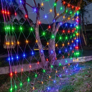 Decorative Lanter Lights Net Fishing Net Lights LED Christmas LED Light, As Shown