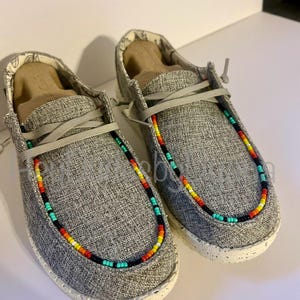 Custom Women’s Beaded Hey Dudes