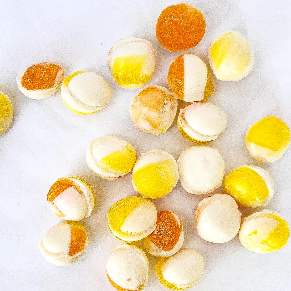 Aloha Sunrise Hard Candy Drops: Orange, Pineapple, Coconut - Handmade ...