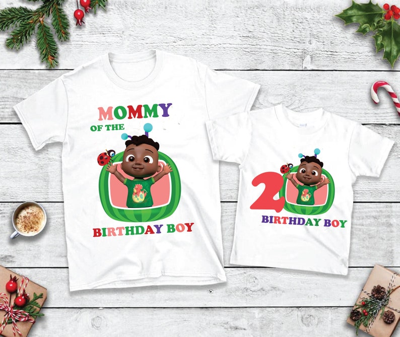 Black Cocomelon Birthday Family 