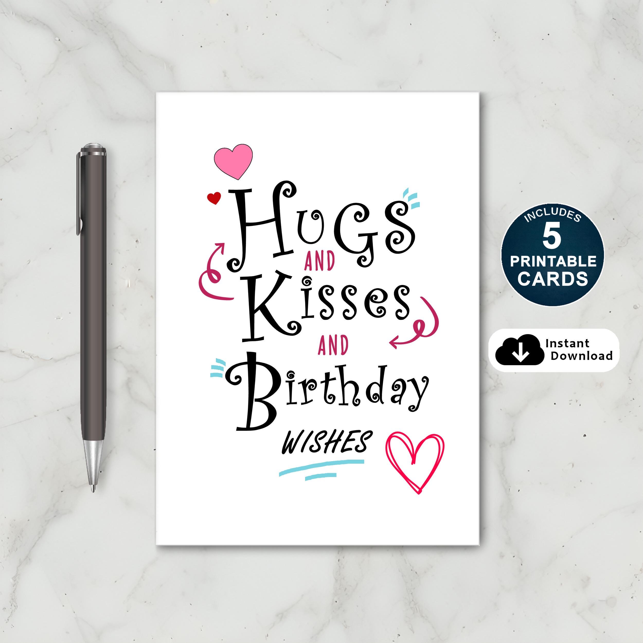 Wishes & Kisses Handmade Greetings Card - Happy Birthday (Yarn Boy) Wishes & Kisses Handmade Greetings Card - Happy Birthday (Yarn Boy)
