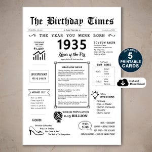 90e verjaardagskaart afdrukbare, afdrukbare verjaardagskaart 90, 90e verjaardagscadeau voor moeder, vader, oma of opa, direct download
