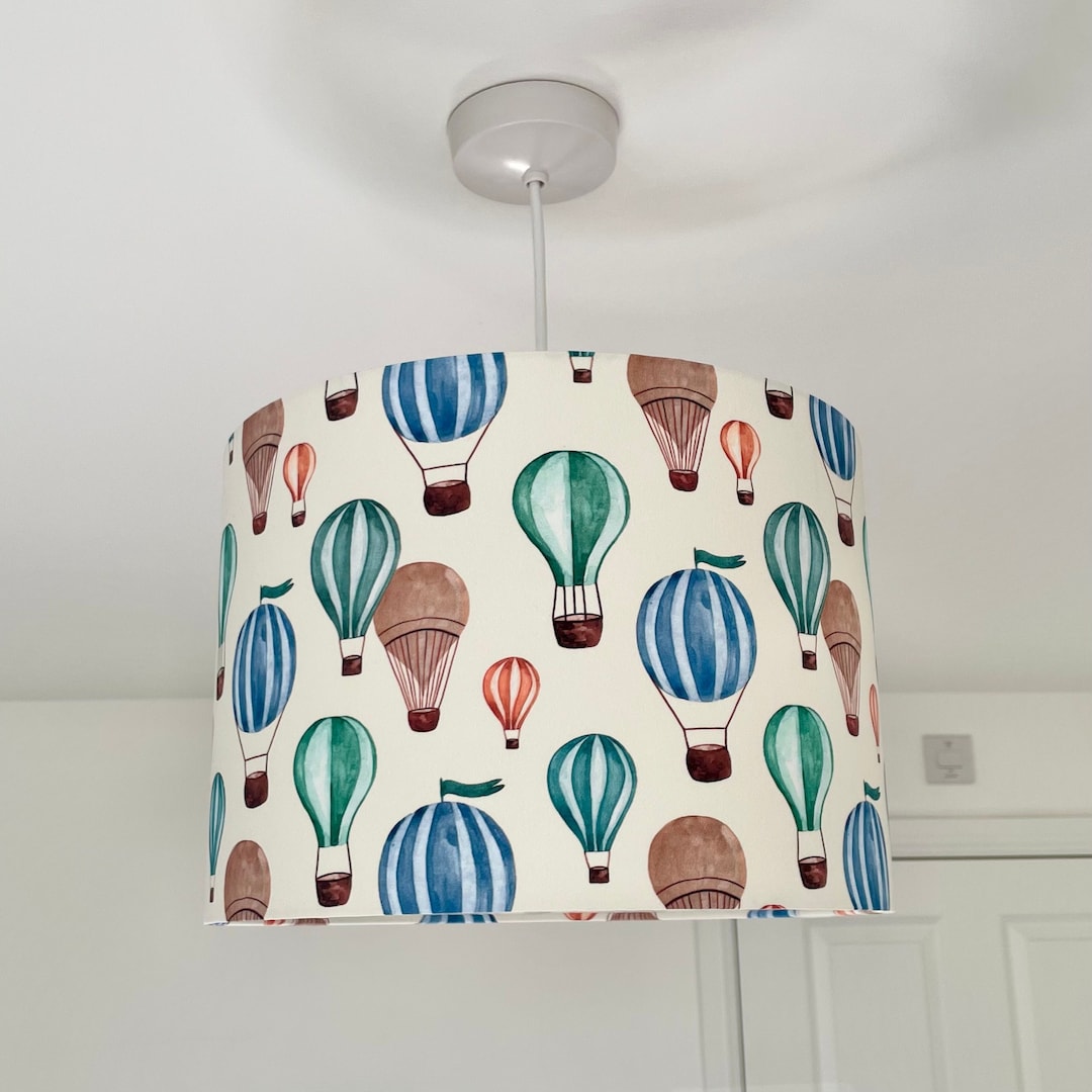 Hot Air Balloons Lampshade Hot Air Balloon Lamp Shade Hot Etsy