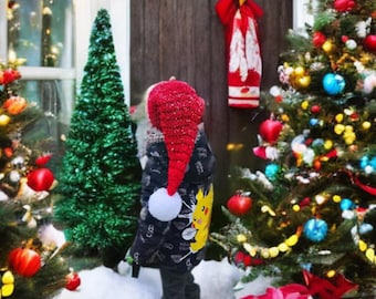 Weihnachten Nikolausmütze Häkelanleitung, Anfänger Häkelanleitung, Santander Häkelanleitung, Santa Hut, Häkelmütze, Mütze häkeln, Häkelanleitung