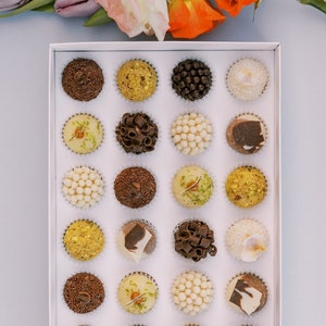 Handmade Brigadeiro Truffles Gift Box Assorted Delicious Dessert Gourmet Sweet Gifts Valentine's Day Mother's Day image 8