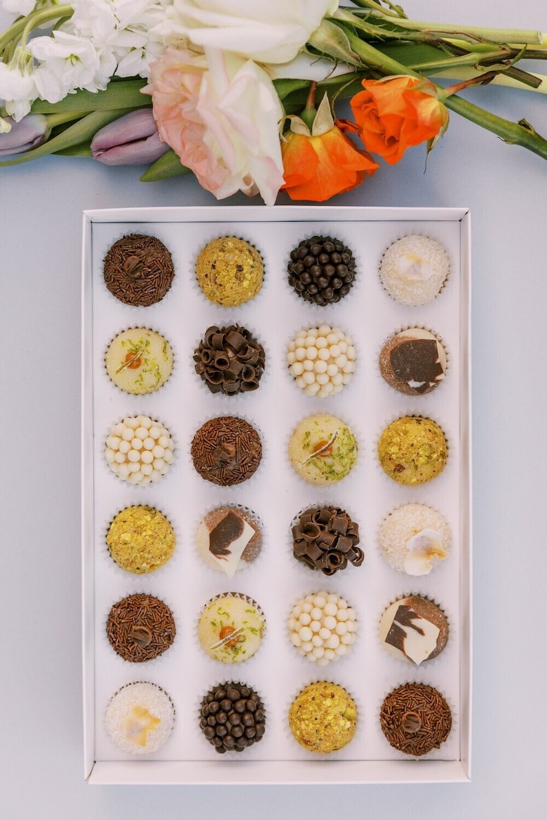 Handmade Brigadeiro Truffles Gift Box Assorted Delicious Dessert Gourmet Sweet Gifts Valentine's Day Mother's Day image 8