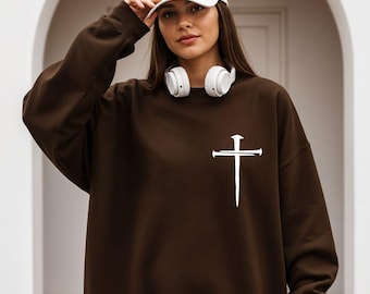 Koszulka z krzyżem wiary SVG, Koszulka z krzyżem chrześcijańskim, Krzyż PNG, Chrześcijański PNG, Religijny SVG, Koszulka z wiarą, Prezent chrześcijański, Prezent dla niego, Jezus SVG