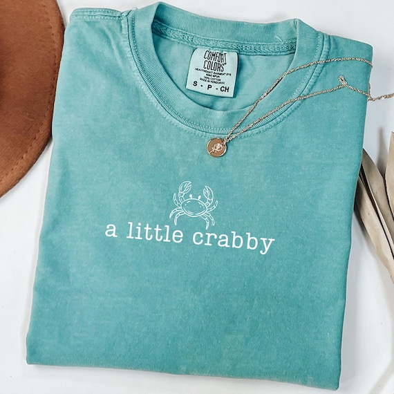 A Little Crabby Svg, Summer Shirt Png, Beach Shirt Svg, Funny Beach Shirt, Beach Vibes Png, Summer Vibes Png, Coastal Shirt Svg, Funny Shirt