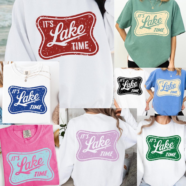 It's Lake Time Svg, Lake Png, Lake Lover Svg, Lake Shirt Gift, Lake Life Png, Summer Vibes Png, Summer Shirt, Summer Svg, Outdoor Adventure