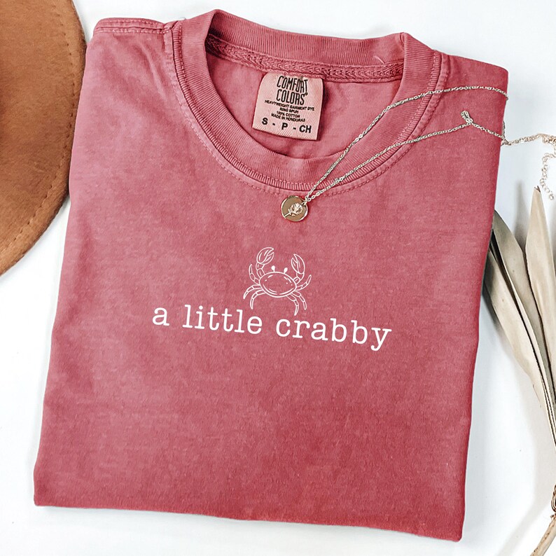 A Little Crabby Svg, Summer Shirt Png, Beach Shirt Svg, Funny Beach Shirt, Beach Vibes Png, Summer Vibes Png, Coastal Shirt Svg, Funny Shirt
