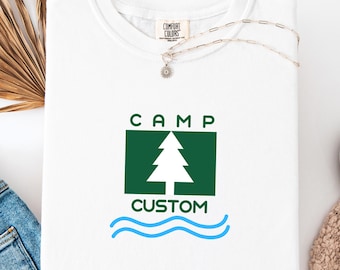 Logotipo personalizado de campamento Svg, Svg de camping, Svg de camiseta de campamento Bach, Svg de nombre de campamento personalizado, Svg de camiseta de camping, Svg de logotipo de camping, Aventura al aire libre