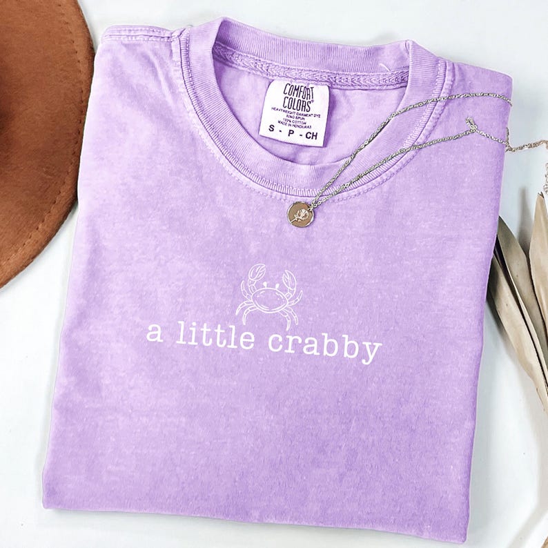 A Little Crabby Svg, Summer Shirt Png, Beach Shirt Svg, Funny Beach Shirt, Beach Vibes Png, Summer Vibes Png, Coastal Shirt Svg, Funny Shirt