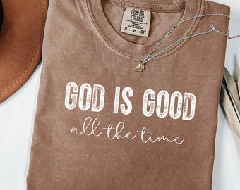Bóg jest dobry cały czas SVG, Chrześcijański SVG, Chrześcijański PNG, Chrześcijańska koszula, Werset biblijny z Pisma Świętego w formacie PNG, Werset biblijny w formacie PNG, Inspirujący PNG