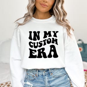 In My Custom Era Svg, In My Custom Era Png, Custom Groovy Text, Custom Wavy Text, Personalised Custom Wavy Design, Custom Shirt Svg