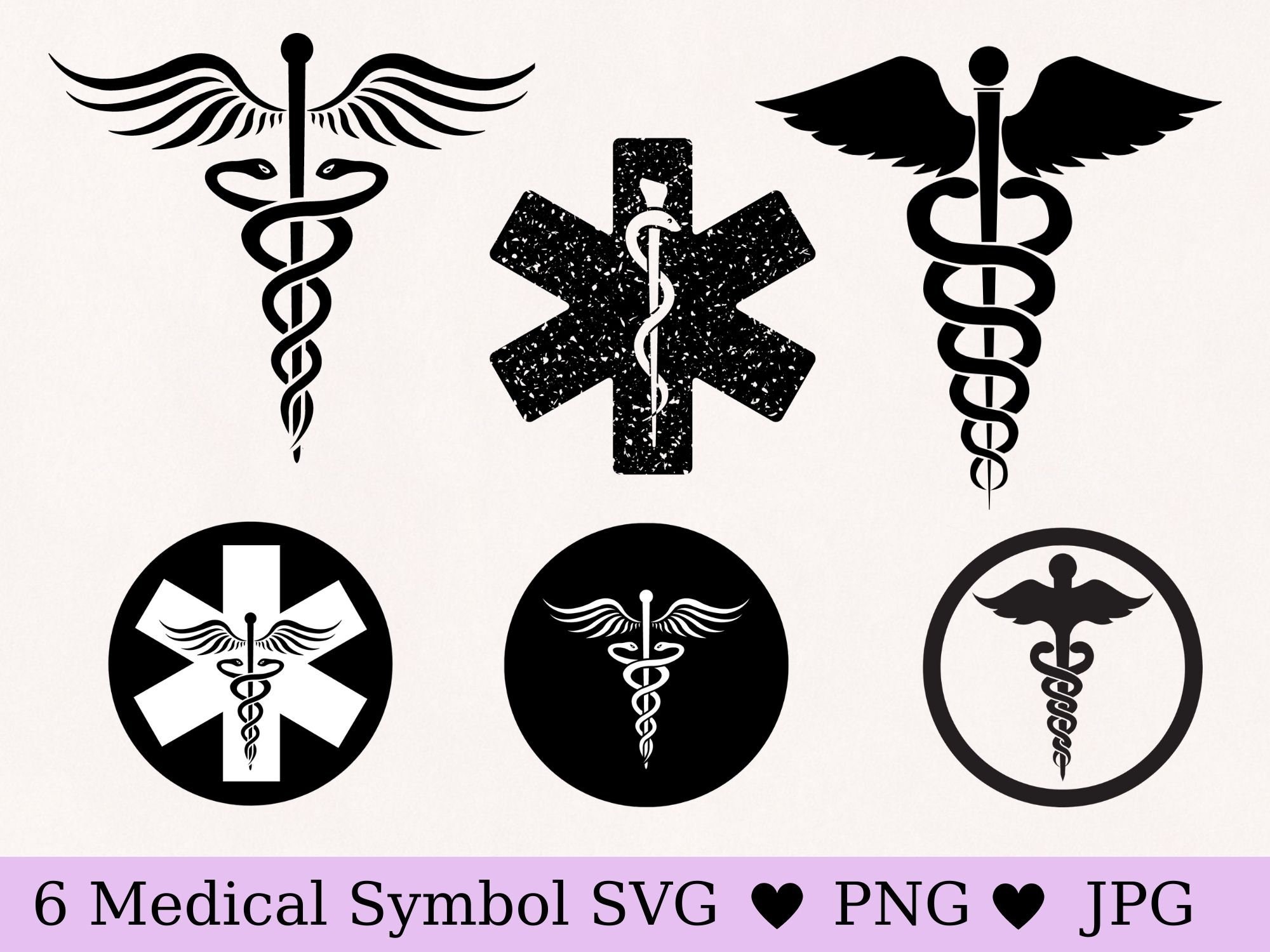 Medical Symbol Svg Medical Svg Bundle Caduceus Svg Medical -  Sweden