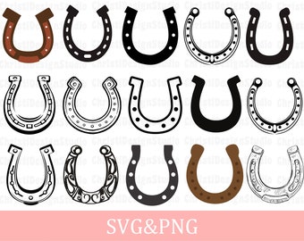 Horseshoe Svg, Hoerseshoe clipart, Cowboy Svg, Horse Shoe Svg, Western Svg, Horseshoe Cut File, Rodeo Svg, Cowgirl Svg, Western Sublimation