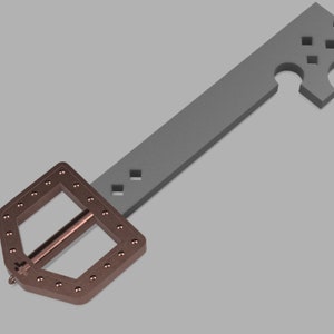Metal Chocobo Keyblade [3D Print Files]
