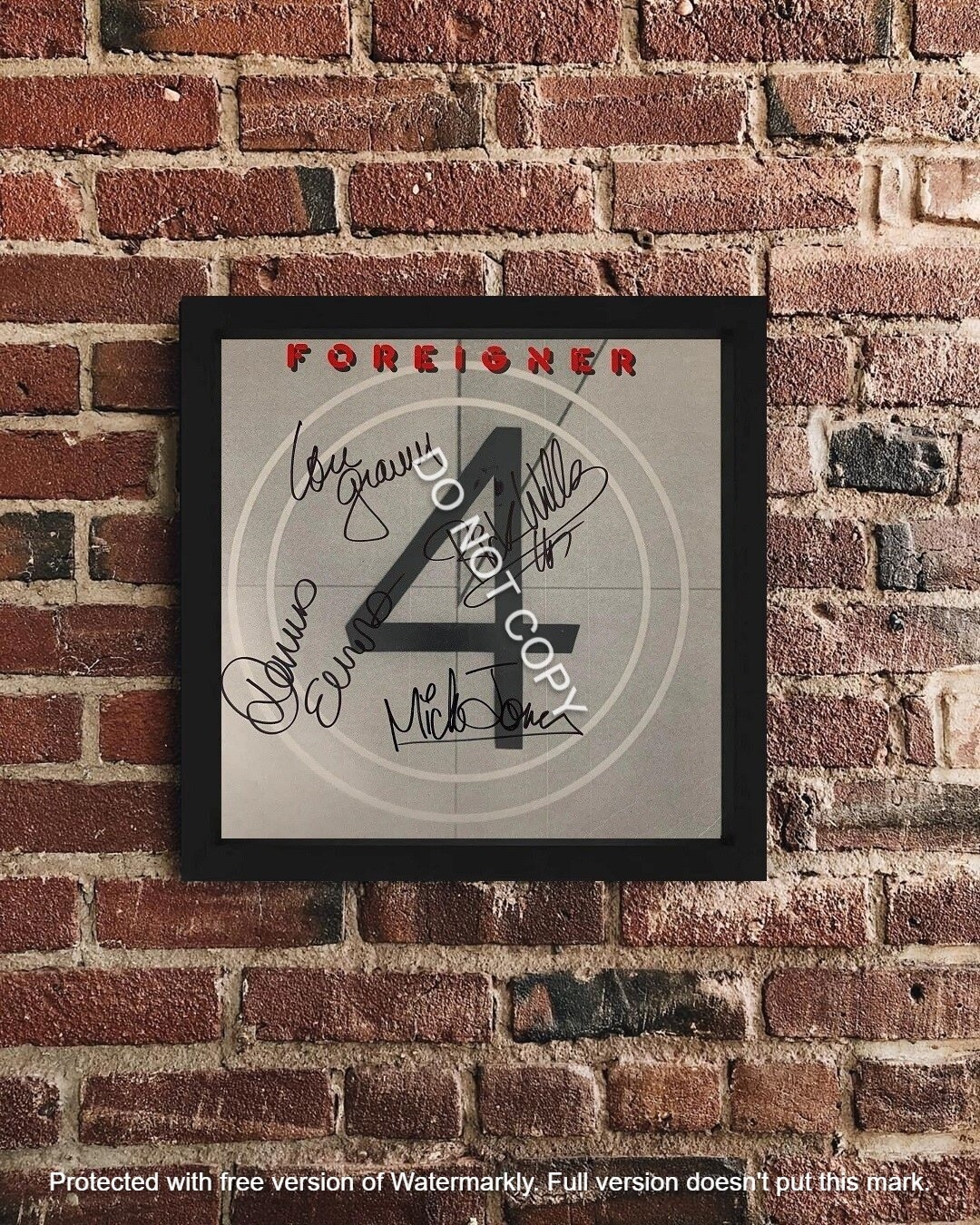 Foreigner Signed Album FREE Foreigner Signed Photo - Etsy Finland