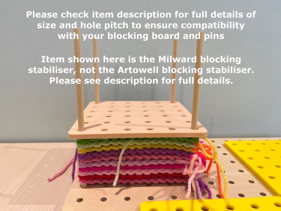 Easy Crochet Blocking Boards for Knitting and Nepal