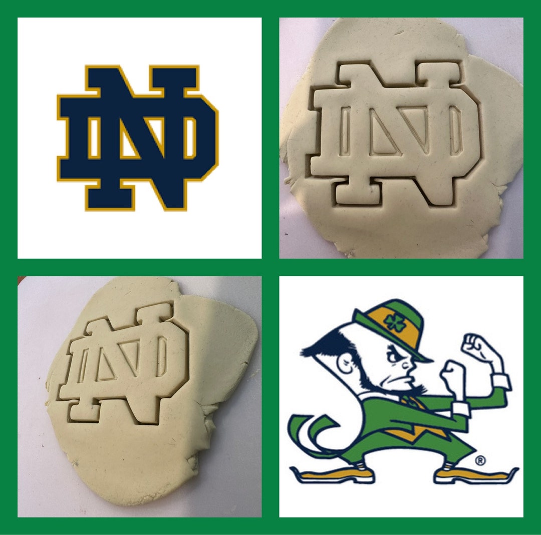 Notre Dame fighting Irish Cookie Cutter Etsy