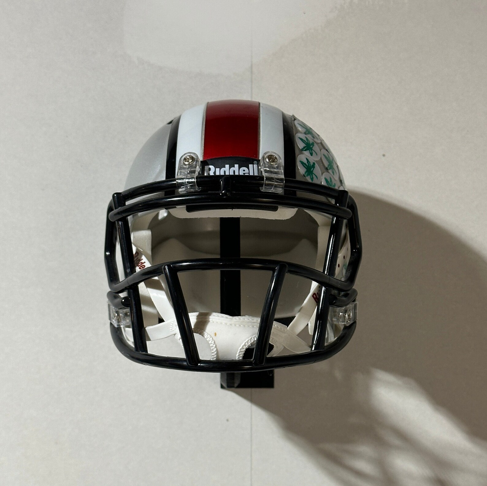 Mini Football Helmet Wall Display Etsy